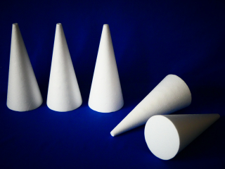Polystyrenový kužel EPS 260 mm